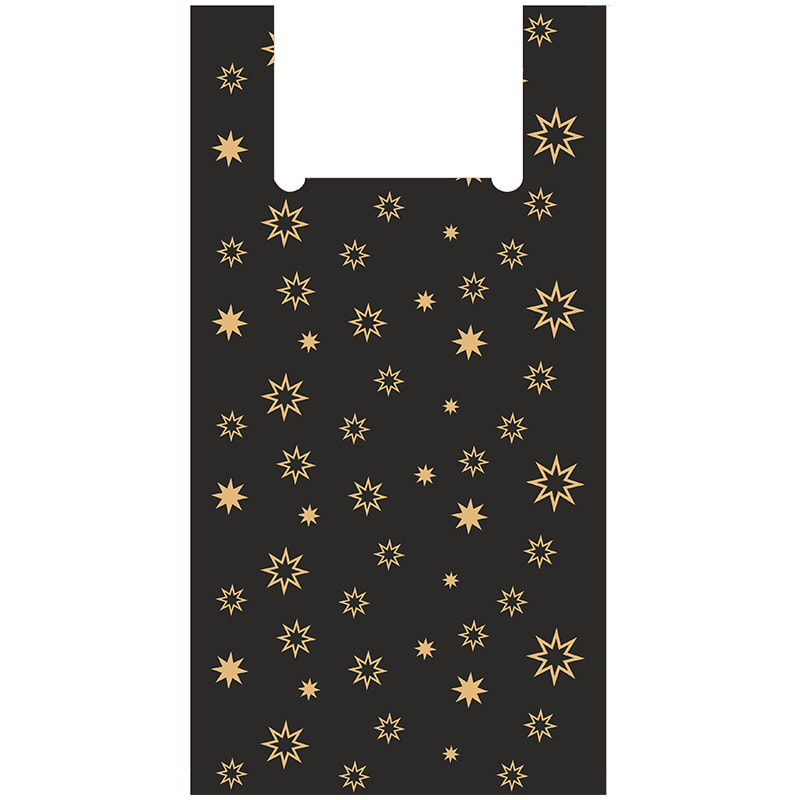 Пакет "Звезды" 30*60см