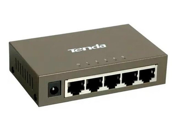 Коммутатор Tenda TEG1005D, 1Gbit от интернет-магазина kancelyar.by