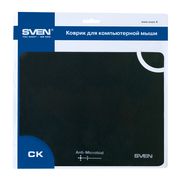 Коврик для мыши Sven CK, черный от интернет-магазина kancelyar.by