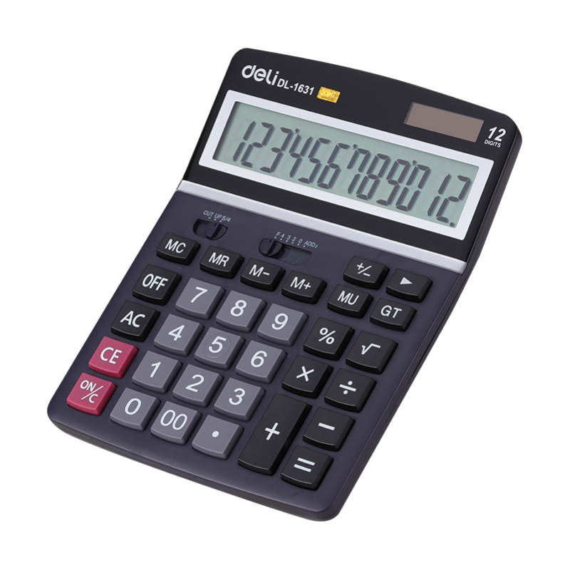 Калькулятор Deli 1631, 12 разрядов