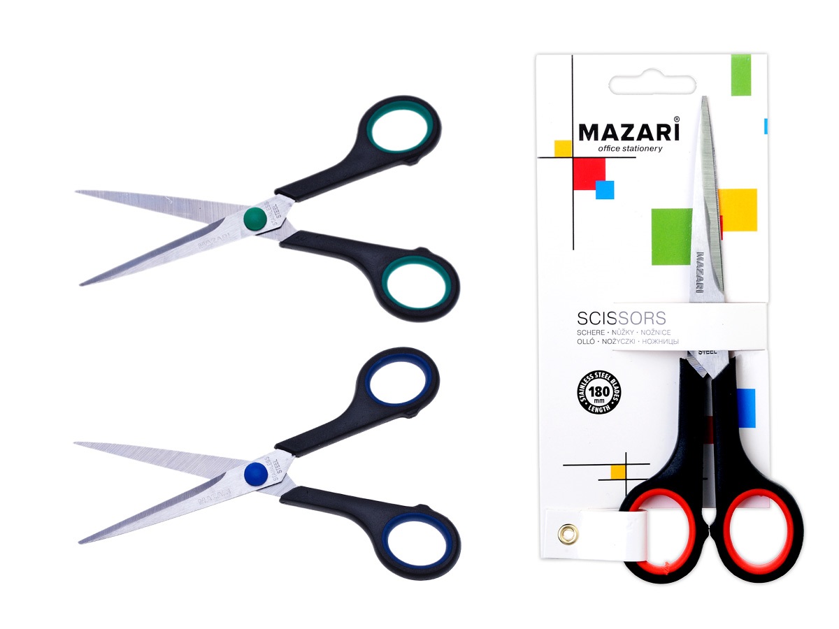 Ножницы 18см Mazari "Be TOP" от интернет-магазина kancelyar.by