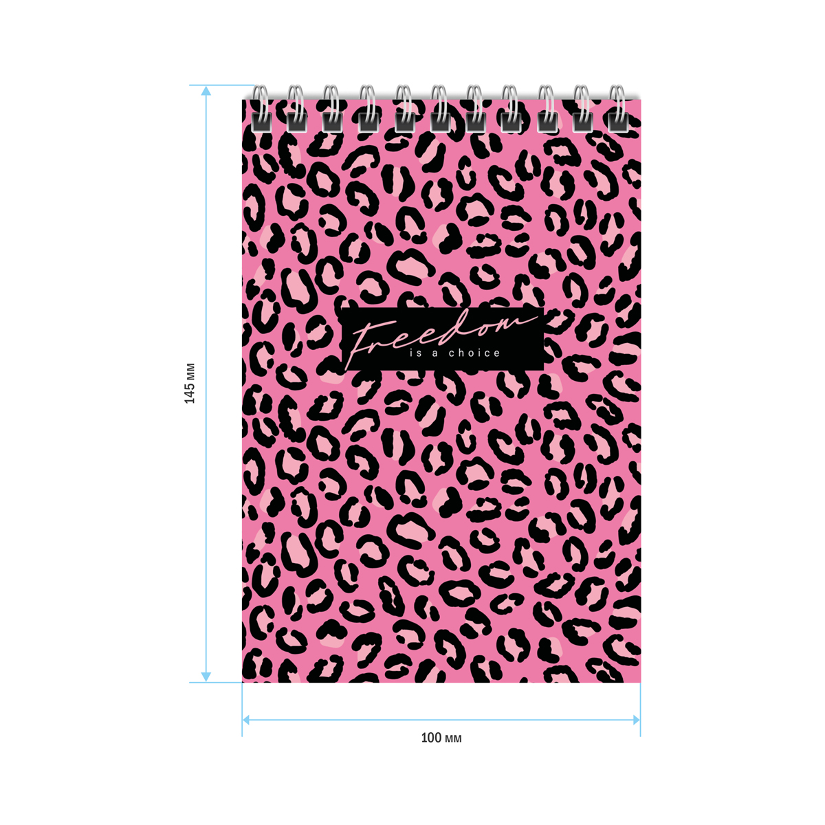 Блокнот А6 40л. "Принт. Animal boom", спираль