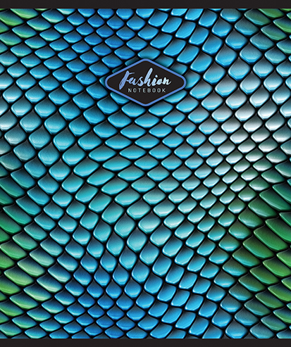 Тетрадь 48л. "3D Капли", клетка