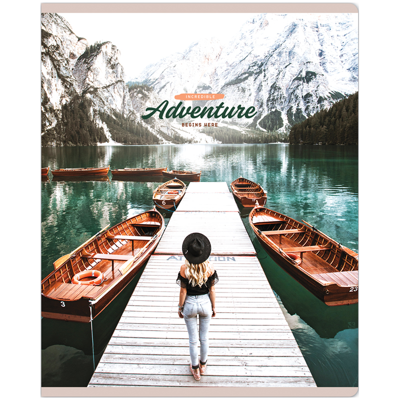 Тетрадь 96л. "Путешествия. New adventures", клетка от интернет-магазина kancelyar.by