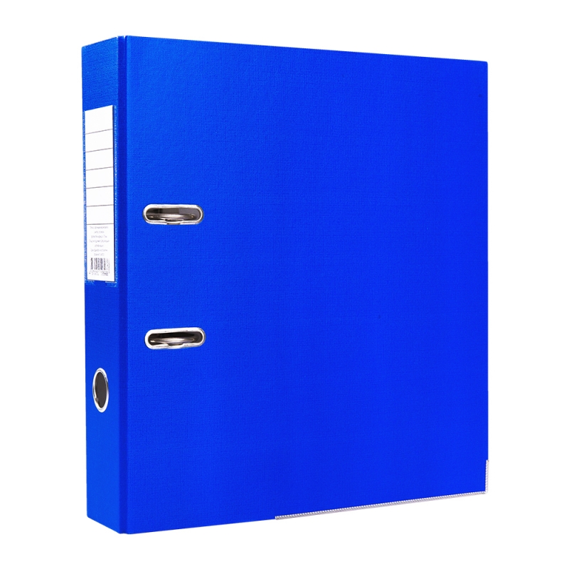 Регистратор A4 75мм, синий, ПВХ, OfficeStyle от интернет-магазина kancelyar.by