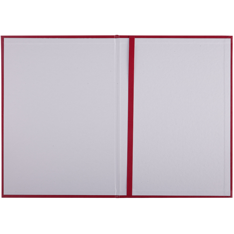 Папка адресная "Без надписей" бордовая