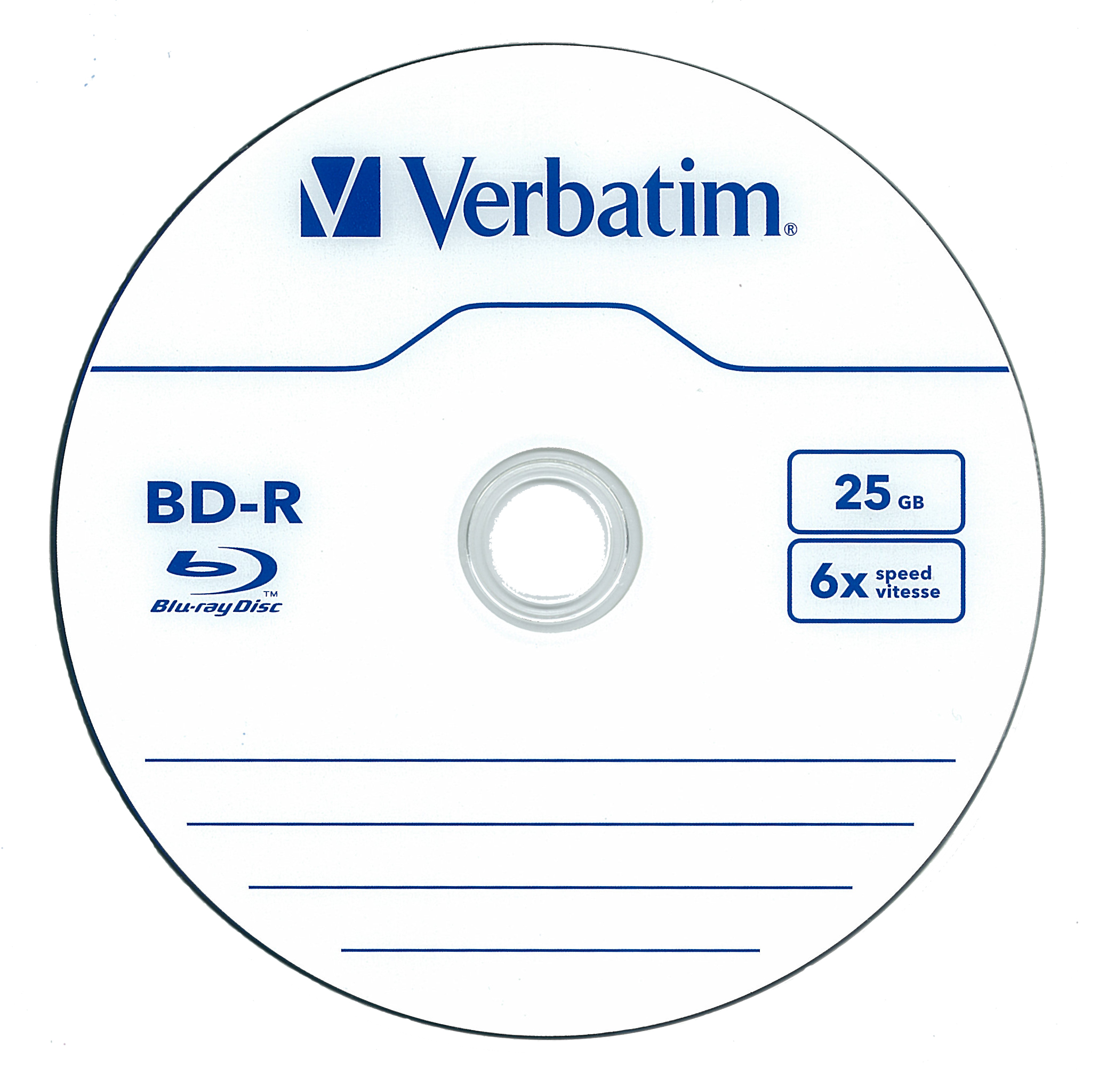 Диск BD-R 25Gb, Verbatim от интернет-магазина kancelyar.by