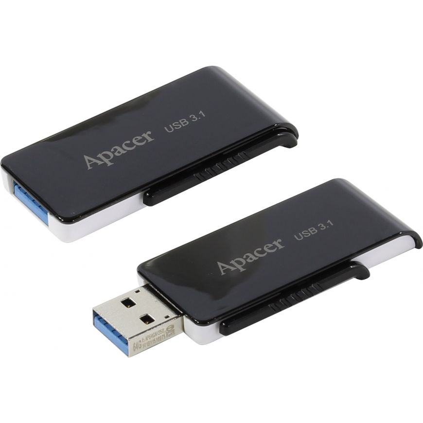 Флешка 64Gb Apacer AH350 от интернет-магазина kancelyar.by
