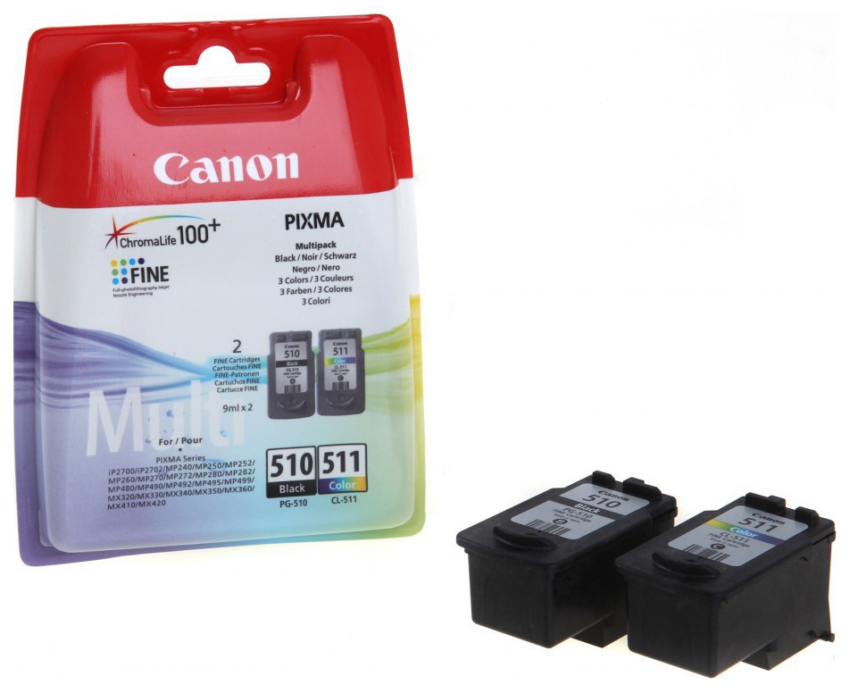Картридж Canon PG-510+CL-511, Multipack от интернет-магазина kancelyar.by