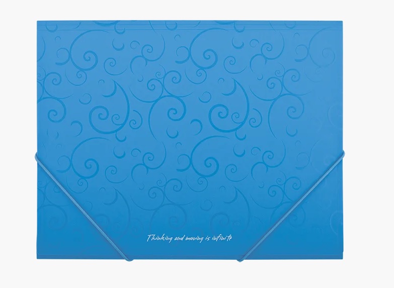 Папка на резинке А5, Barocco, с тиснением