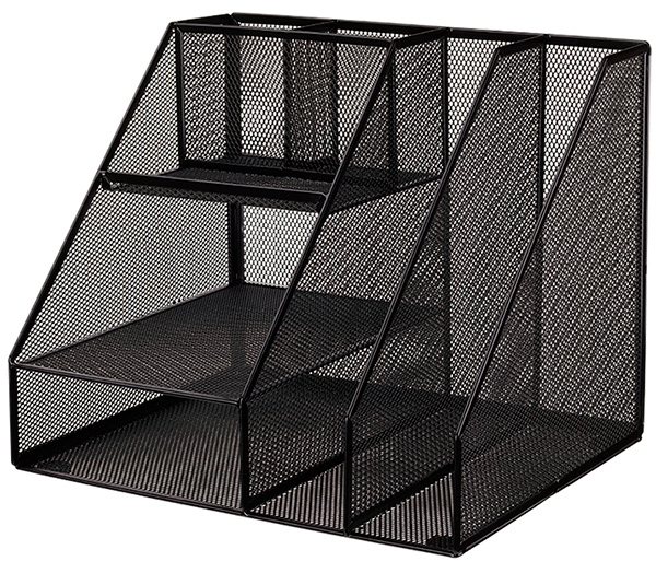 Подставка 7 отд., метал, 79075, черная