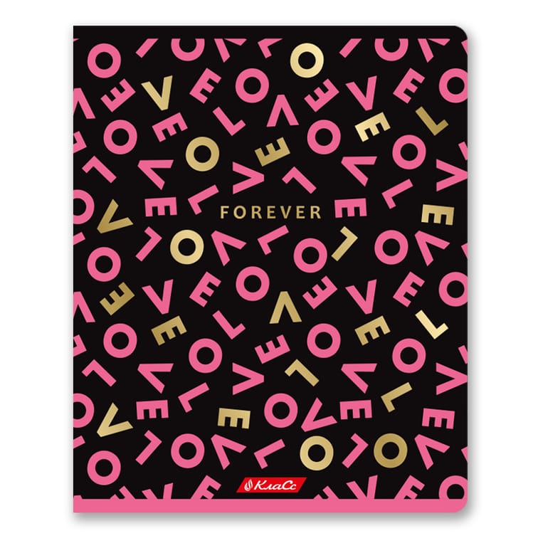 Тетрадь 48л. "My Love", Svetoch, линейка от интернет-магазина kancelyar.by