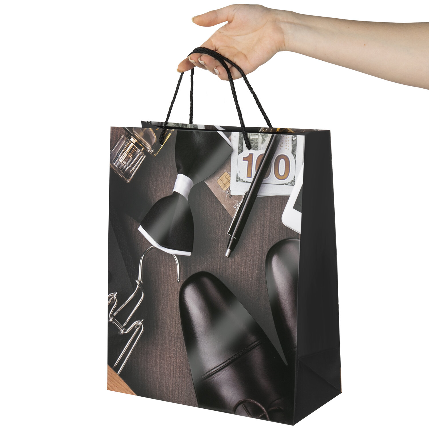 Пакет подарочный, "Businessman", бумажный