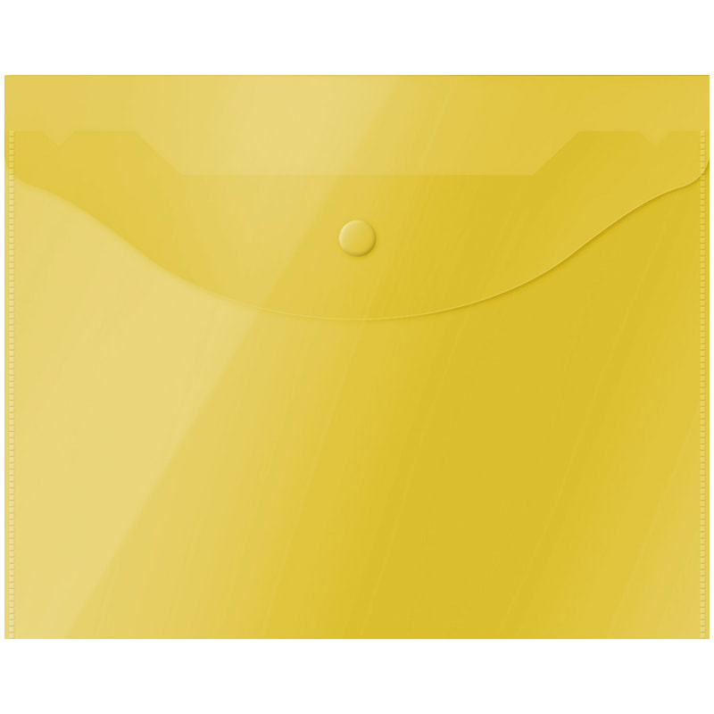 Папка-конверт A5, желтая от интернет-магазина kancelyar.by