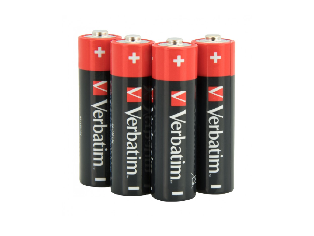 Батарейка AA Verbatim от интернет-магазина kancelyar.by