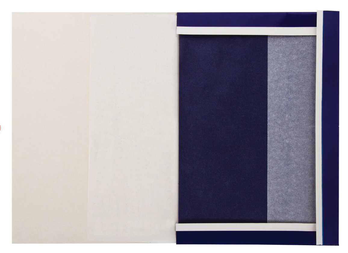 Бумага копировальная "Brauberg" 50л, синяя