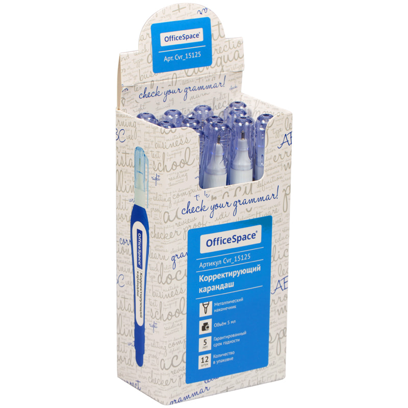 Корректор-ручка OfficeSpace, 5мл