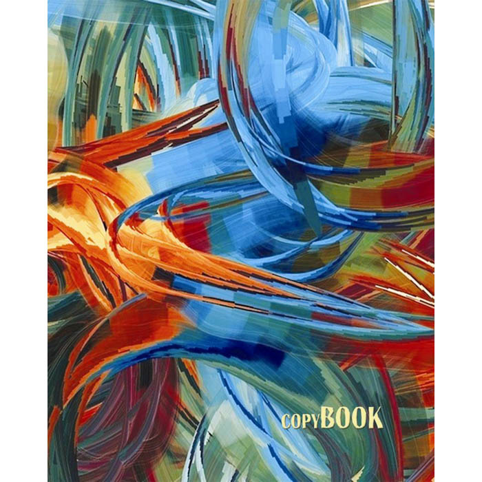 Тетрадь 48л. "Абстракция", клетка, РБ