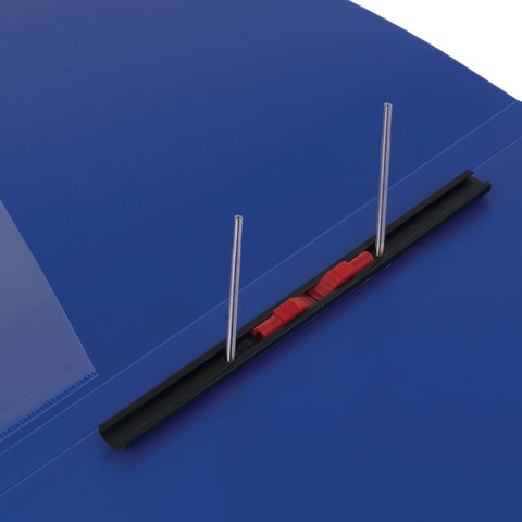 Папка с пруж. скоросш. "Contract", синяя