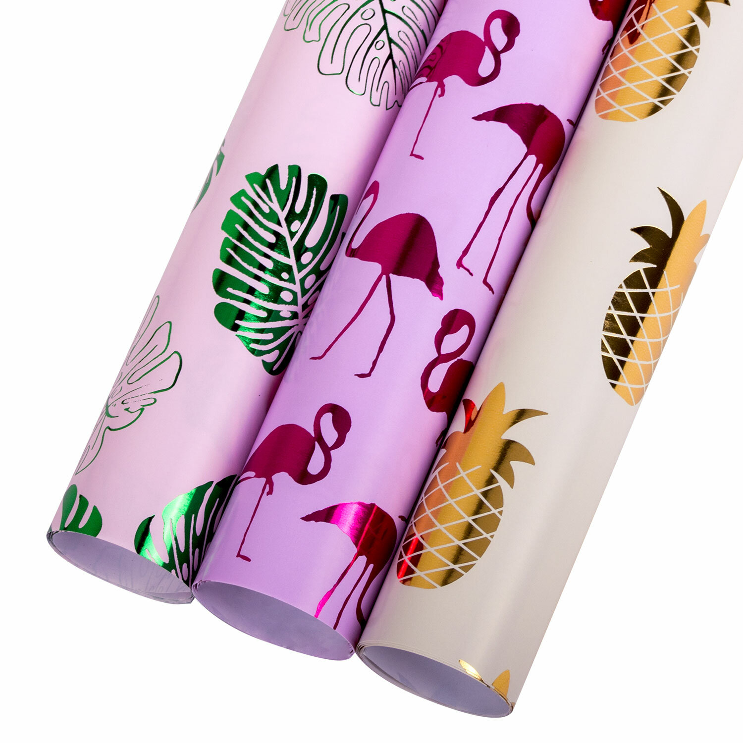 Бумага упак., "Colorful Tropics", 70*100см, 3 дизайна от интернет-магазина kancelyar.by