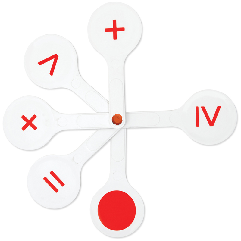 Касса-веер "Математические знаки" СТАММ