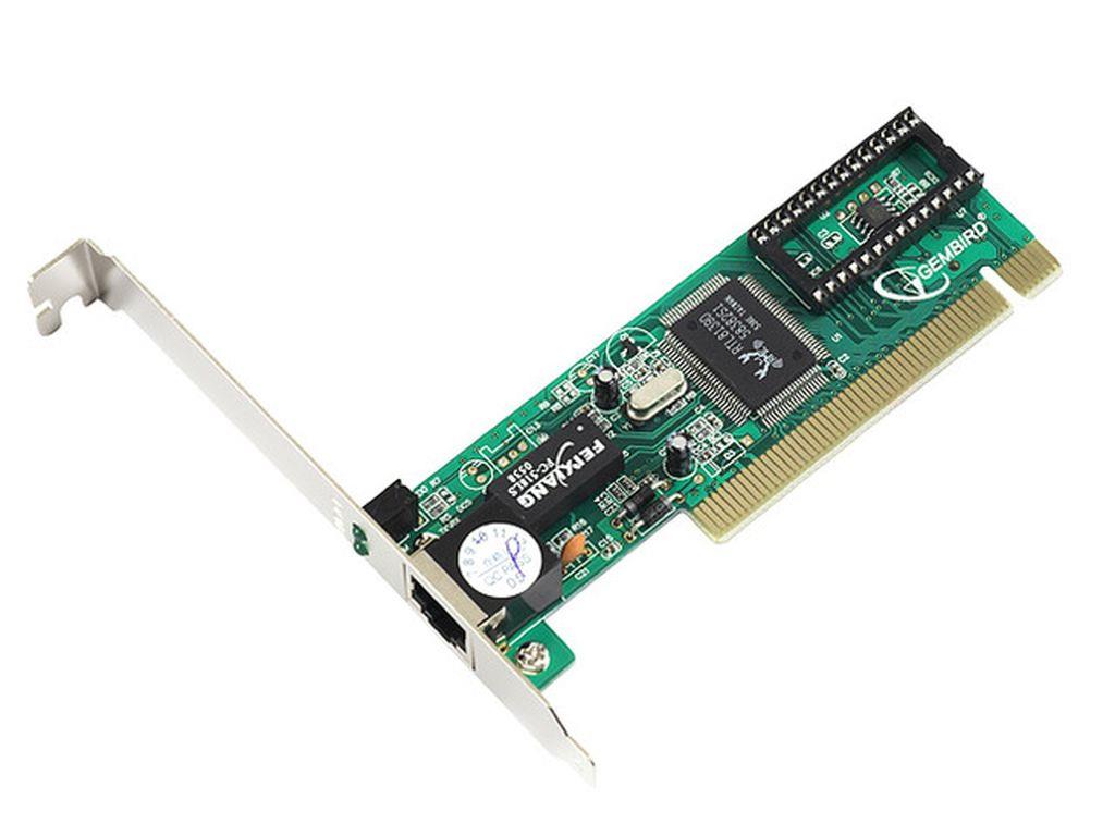 Карта сетевая Gembird NIC-R1, PCI, 100Mbit