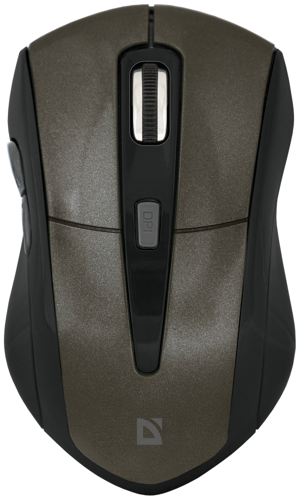 Мышь Defender Accura ММ-965, беспроводная, коричневая