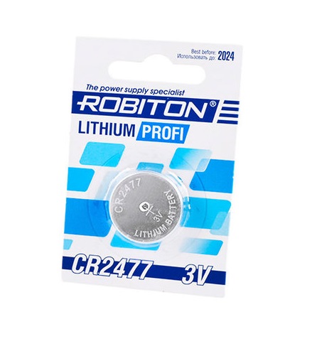 Батарейка CR2477 Robiton Profi