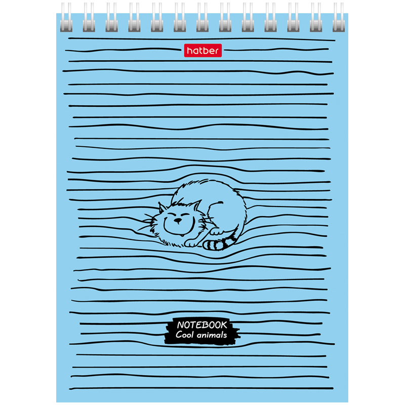 Блокнот А6 40л. "COOL Animals", спираль