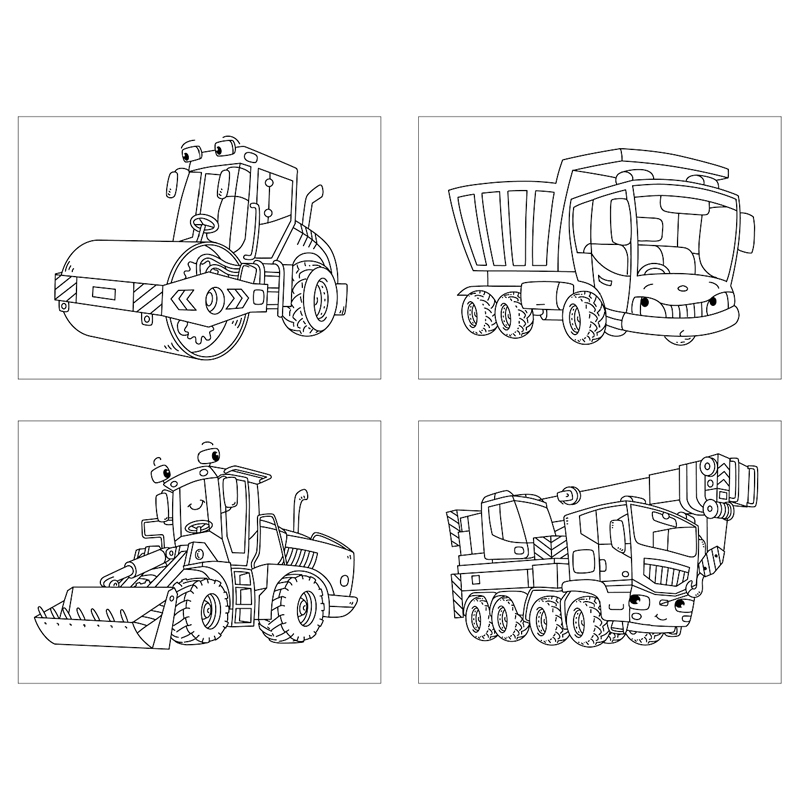 Раскраска "Спецтранспорт" 8стр