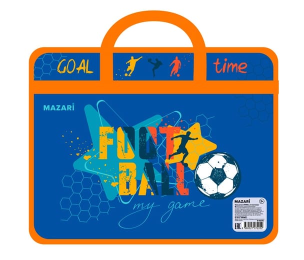 Папка А4 с ручками "Football" от интернет-магазина kancelyar.by