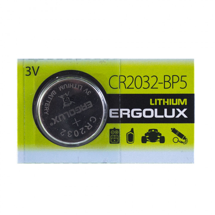 Батарейка CR2032 Ergolux