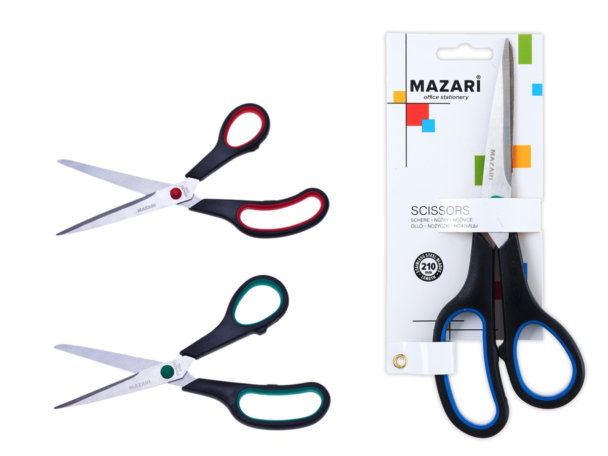 Ножницы 21см Mazari "Be TOP" от интернет-магазина kancelyar.by