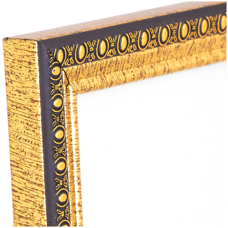 Фоторамка А4, пластик, №9 золото