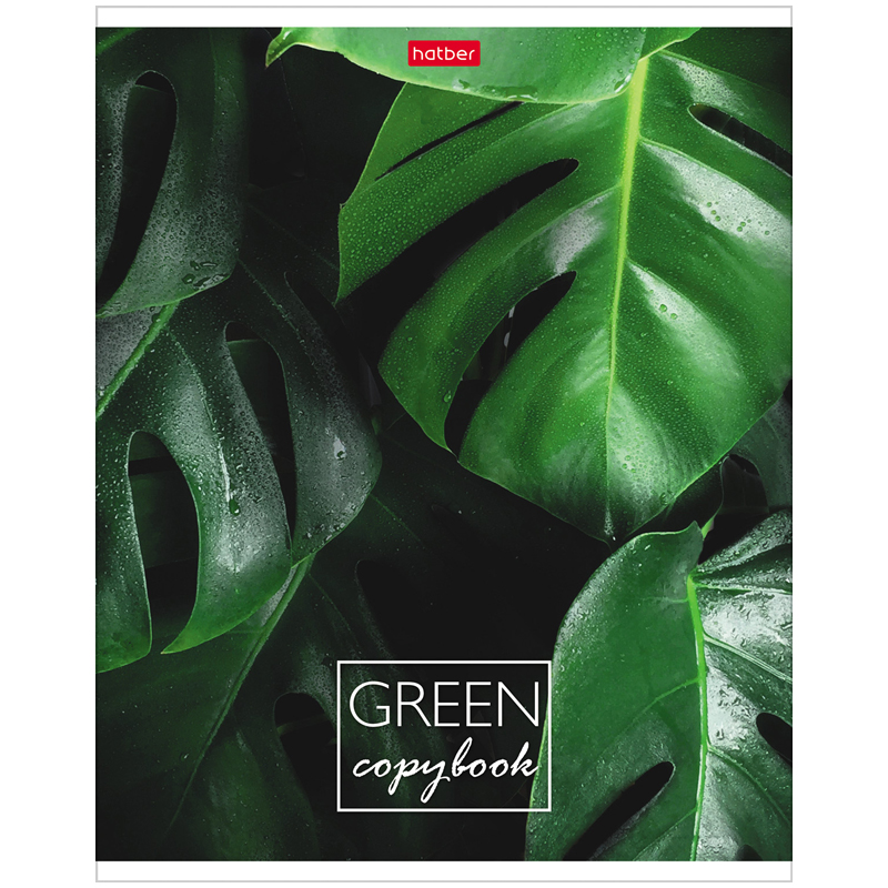 Тетрадь 96л. "MOREgreen", клетка