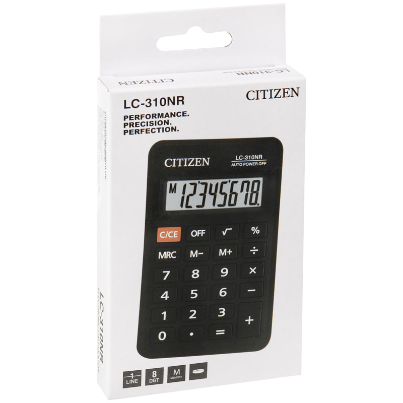 Калькулятор Citizen LC-310NR от интернет-магазина kancelyar.by
