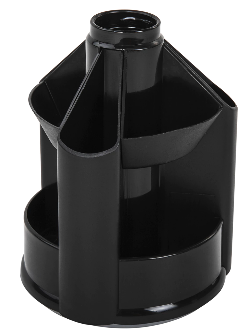 Подставка "Brauberg Mini", без наполнения, черная от интернет-магазина kancelyar.by