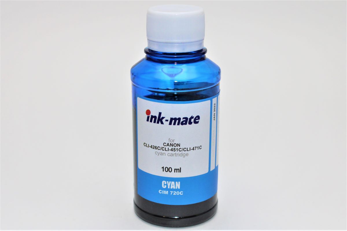Чернила InkMate CIM 720C 100мл, синие от интернет-магазина kancelyar.by
