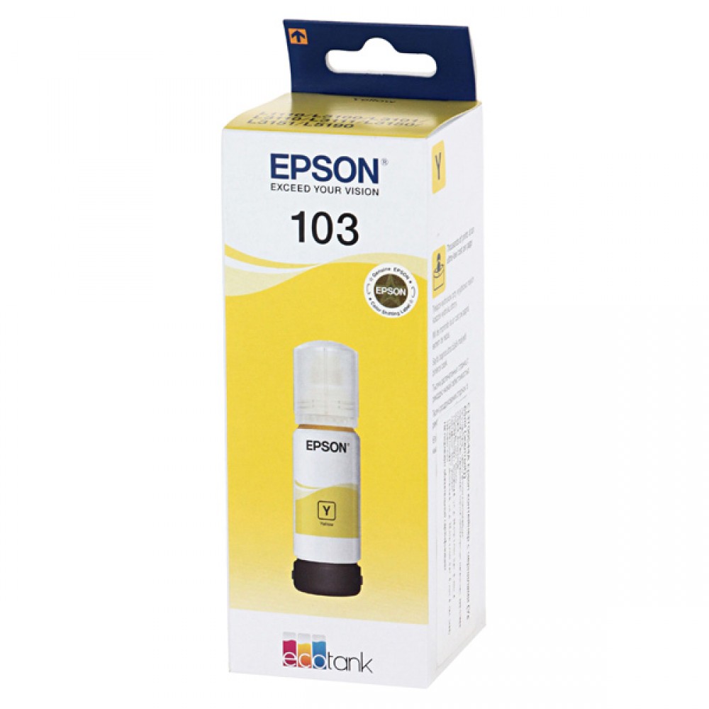 Чернила Epson 103, желтые