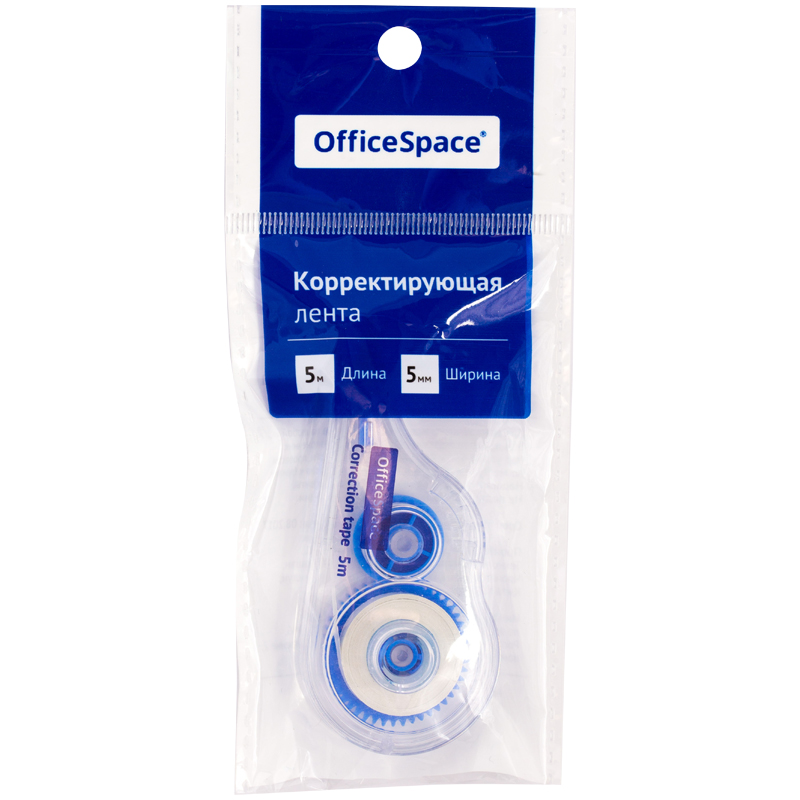 Корректор-лента, 5мм*5м, OfficeSpace от интернет-магазина kancelyar.by