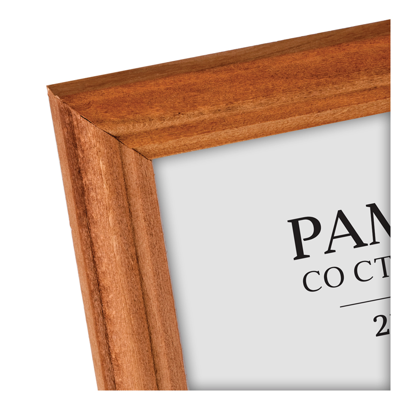 Фоторамка А4, дерево, эконом, мокко
