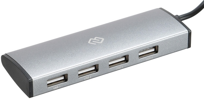Хаб USB Digma, USB-C, 4 порта от интернет-магазина kancelyar.by