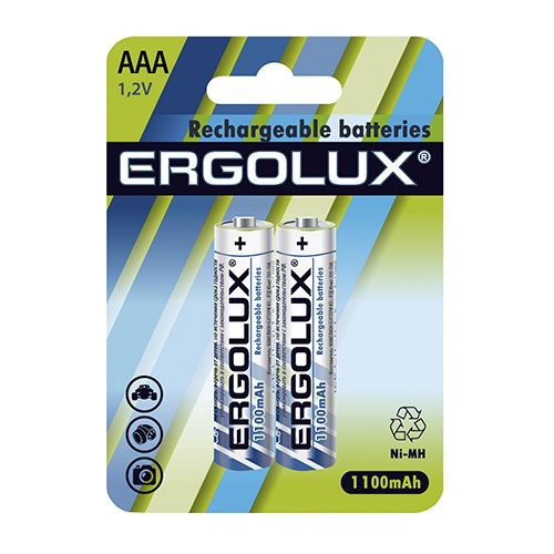 Аккумулятор ААA Ergolux 1100mAh от интернет-магазина kancelyar.by