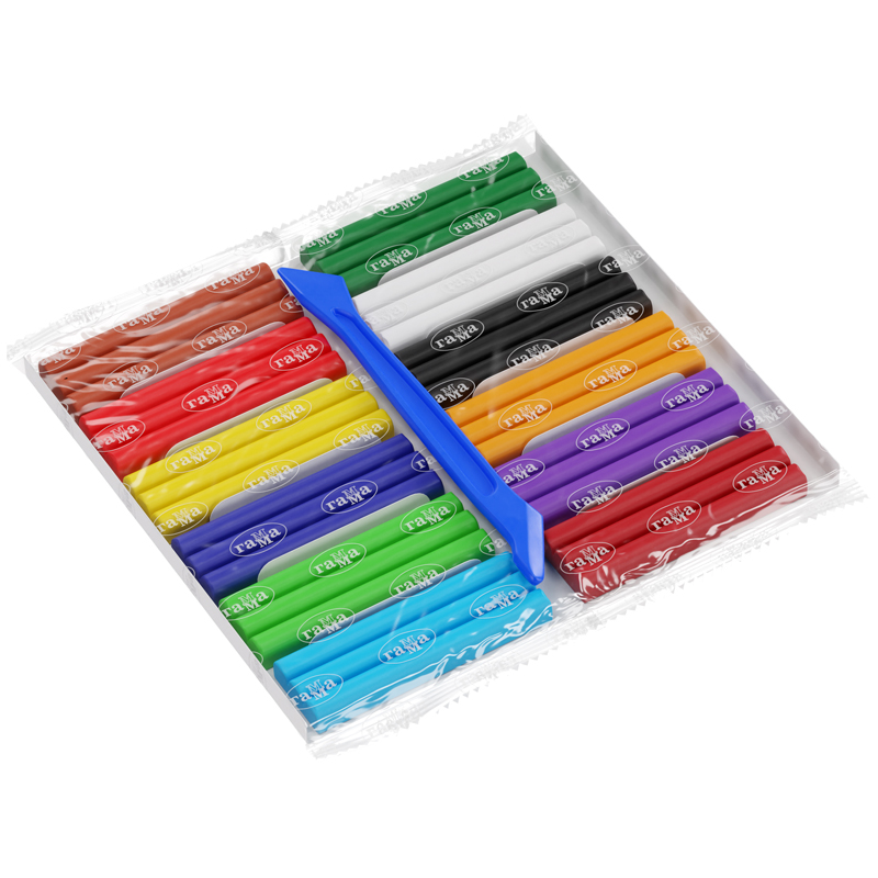 Пластилин 12цв. Пчелка, восковой, европодвес