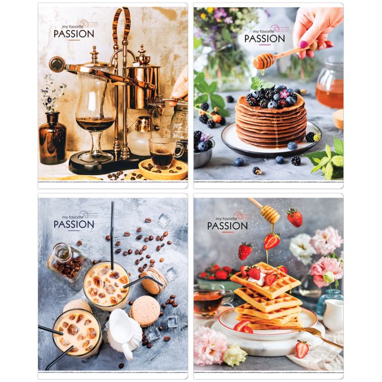 Тетрадь 96л. "Стиль. Favorite passion", линейка