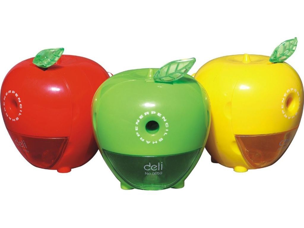 Точилка механическая "Яблоко", Deli