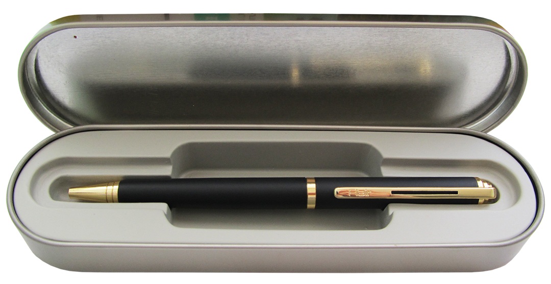 Ручка шарик. автом. "V-King", в футляре, Flair