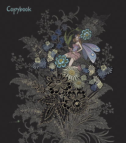 Тетрадь 48л. "Багарт-В удивительном саду", клетка