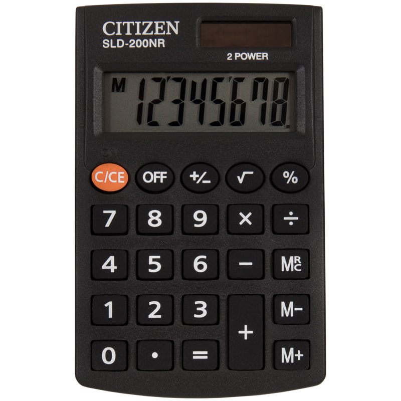 Калькулятор Citizen SLD-200NR от интернет-магазина kancelyar.by