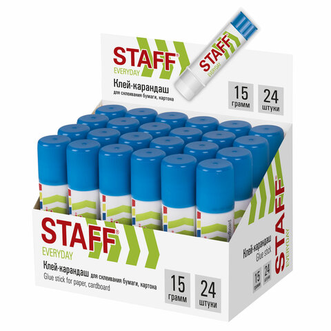 Клей-карандаш "Everyday", 15г, STAFF